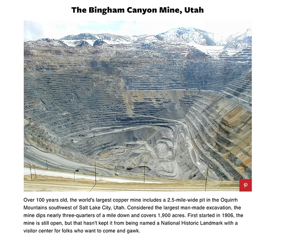 World's Largest Copper Mine
