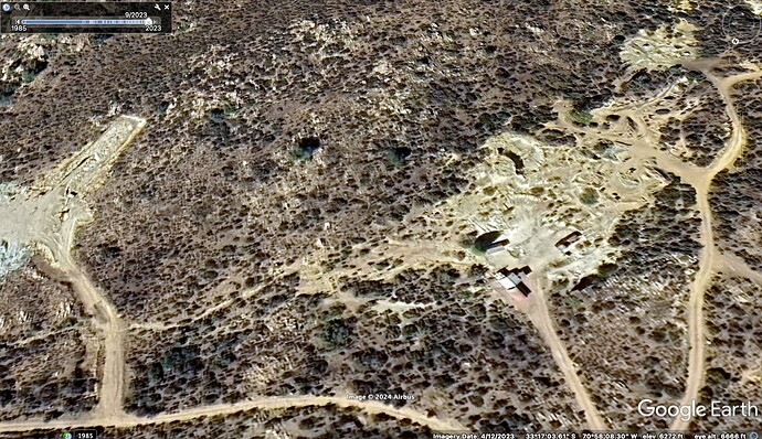 View of Fortuna Mining Camp Sept March 2023