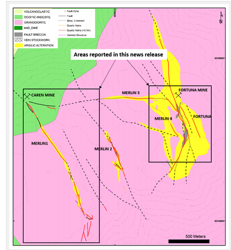 Major ADL Veins mapped in December 2015